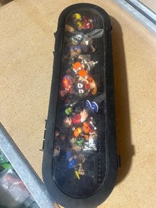 lot 23206 image: Huge Collection of Tech Deck Figures, Boards, & Storage Case