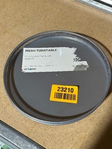 lot 23210 image: 2 Mesh Turntable Tables