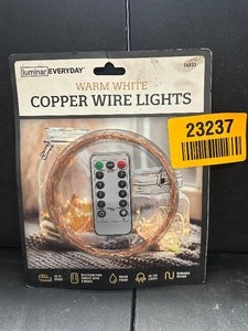 lot 23237 image: New Copper Wire Lights