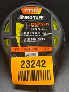 lot 23242 image: Pro Rhino-Tuff Trimmer Line