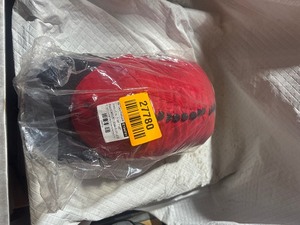 lot 27780 image: Red & Black Snapback Ball Caps (LG-XL)