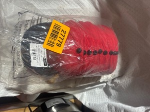 lot 27779 image: Red & Black Snapback Ball Caps (LG-XL)