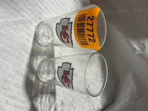 lot 27772 image: 2 Glass KC Cups