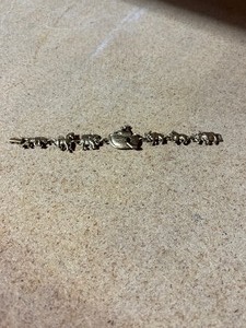 lot 27760 image: Linked Charm Bracelet