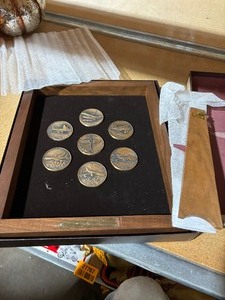 Boeing 35 Year Award Set Bronze Coins