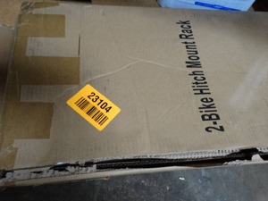 lot 23104 image: New 2 Bike Hitch Rack