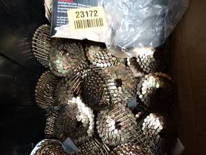 lot 23172 image: Lot of Misc. Coil Nails