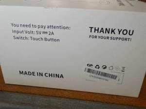 lot 23179 image: New Cordless Table Lamp