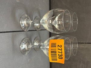 lot 27730 image: Set of 4 Wine Glasses