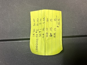 lot 23125 image: Lot of Misc. Canadian Money