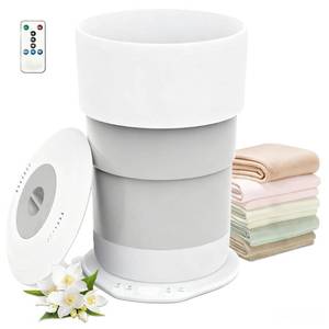 lot 8399 image: Fistone Foldable Towel Warmer for Bathroom 23L Large Rapid Heat Towel Warmers Bucket with 3 Heat Levels, One-Touch Start, Auto Shut-Off Timer - Retail $58