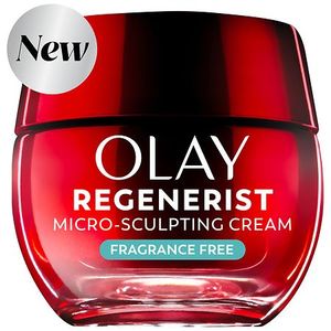 lot 8506 image: Olay Regenerist Face Moisturizer Micro-Sculpting Cream - Fragrance Free - 1.7oz Anti-Aging, Peptide &amp Hyaluronic Acid Formula