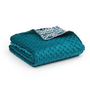lot 8534 image: YnM Fuzzy Duvet Cover for Weighted Blankets (Infinite, 60x80)