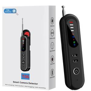 lot 8564 image: Hidden Camera Detector, Anti-Spy Camera Finder, RF Signal &amp WiFi Scanner, GPS Tracker &amp Bug Detector, 6 Modes Portable Privacy Protector for Travel, Hotel, Car, Bathroom Spy Device Detection Pen - Retail $20
