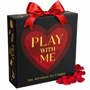 lot 8584 image: COCO ADULT Romantic Couples Board Game 300 Spicy Date Night Dares &amp Conversation Cards  Fun 2 Player Game for Couples &amp Gaming Cards for Married Couples - Retail $30