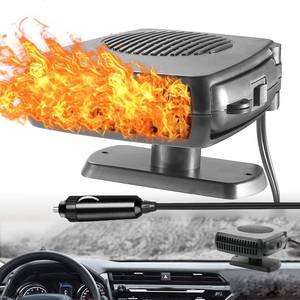 lot 8609 image: Car Heater 12v, Portable Car heaters for Vehicle 200W Car Defroster Windshield Heater Car Heater Defroster Windshield Defogger Automobile Windscreen - Retail $19