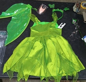 lot 8637 image: Yejianfeng Woodland Princess Fairy Outfit Size 100 ONE STRAP NEEDS REATTACHED