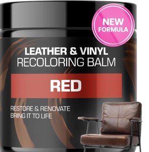 lot 8509 image: Wycoon Professional Leather and Vinyl Balm Red
