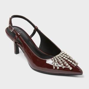 lot 67569 image: Womens Serafina Heels with Memory Foam Insole - A New Day 8 - Retail $45