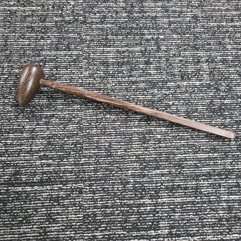 lot 124 image: manual wooden massage hammer used for percussive therapy