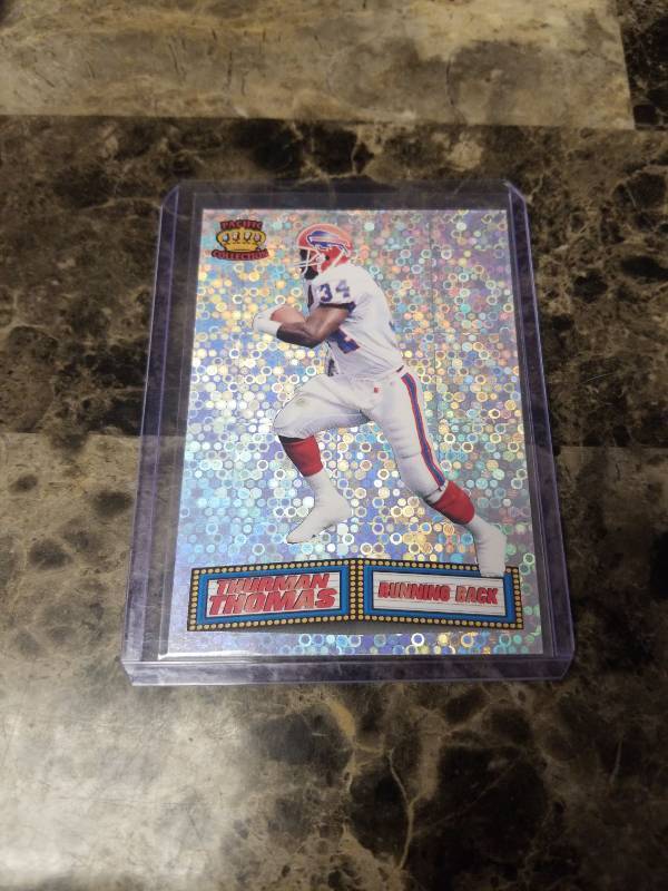 lot 1284 image: 1994 Pacific Trading Cards Thurman Thomas Buffalo Bills Football Card