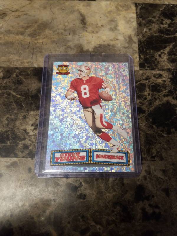 lot 1287 image: 1994 Pacific Trading Cards Steve Young San Francisco 49ers Football Card