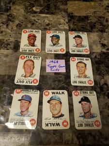 lot 301 image: 1968 Topps Baseball Game Cards