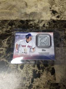 2021 Topps 70th Anniversary Logo Patch Wade Boggs Boston Red Sox Baseball Card