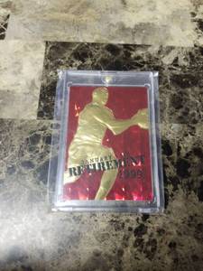 1997 Fleer Skybox 23KT Gold Michael Jordan Chicago Bulls Basketball Card