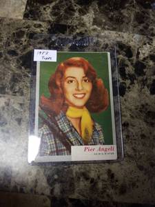 lot 368 image: 1953 Topps Pier Angeli MGM Star Trading Card