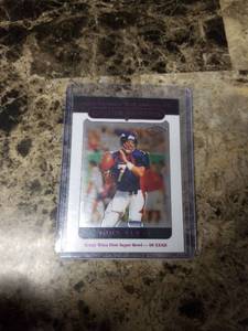 lot 374 image: 2005 Topps Chrome John Elway Denver Broncos Football Card