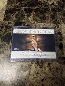 lot 385 image: 2004 Topps Presidential Pastime Harry Truman Trading Card