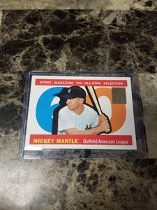 lot 397 image: 1996 Topps Mickey Mantle New York Yankees Baseball Card