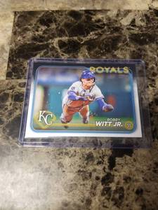 lot 398 image: 2024 Topps Bobby Witt Jr. Kansas City Royals Baseball Card