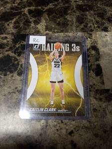 lot 399 image: 2024 Panini Caitlin Clark Collection Iowa Hawkeyes Rookie Basketball Card