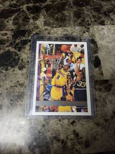 lot 412 image: 1997 Topps Kobe Bryant Los Angeles Lakers Basketball Card