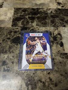 lot 452 image: 2020 Panini Hoops Basketball Stephen Curry Golden State Warriors Card