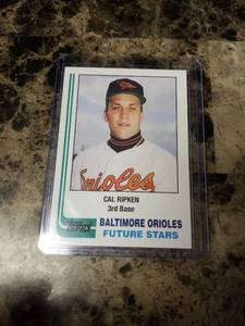 lot 493 image: 2006 Topps Baseball Rookie of the Week Cal Ripken Jr. Baltimore Orioles Card