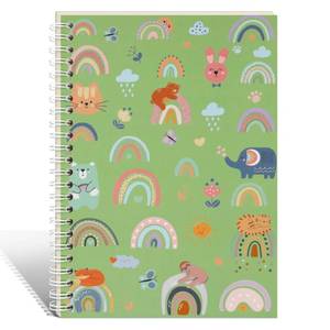 lot 29354 image: KPOONI Reusable Sticker Book Collecting Album Sticker Storage Book for Adults 37 Sheets Release Paper Sticker Collection Book A5 Size Cute Sticker Keeper Holder (Animals) - Retail $9
