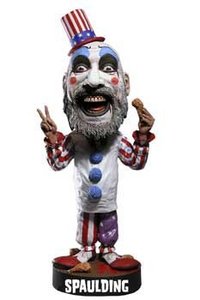 lot 43658 image: NECA House of 1000 Corpses Headknocker - Captain Spaulding - Retail $100