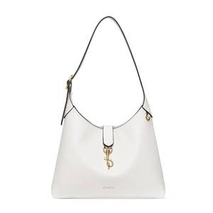 lot 43727 image: CLUCI Womens Purses and Handbags, Soft Vegan Leather Hobo Bags with Adjustable Strap, Lightweight Slouchy Shoulder Bag White - Retail $23