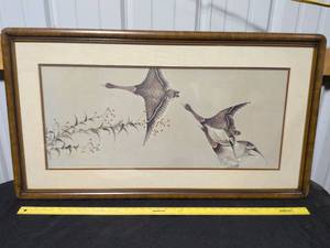 lot 59 image: Japanese Flying Geese Art Print