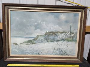 lot 75 image: Carolyn Seascape with Sand Dunes