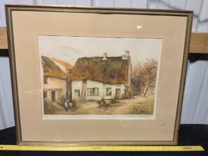 lot 81 image: Simone Hammond Irish Cottage