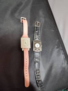 lot 113 image: Art Deco Style Watch Set - Crystal Embellished