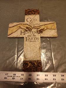 lot 153 image: Genesis 11 Decorative Wall Cross