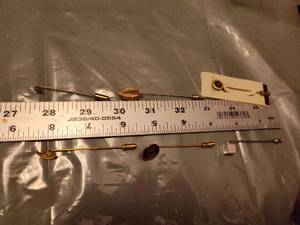 lot 171 image: Gold Tone Stick Pin Collection