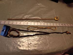 lot 184 image: Mixed Jewelry Lot - Gold Tone Locket and Religious Bracelet