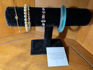 lot 250 image: Mixed Metal Bracelet Collection with Pearls