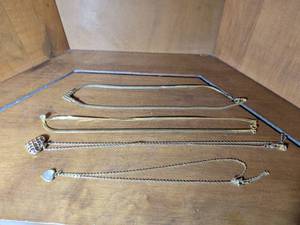 lot 255 image: Sterling Silver Chain Necklace Collection